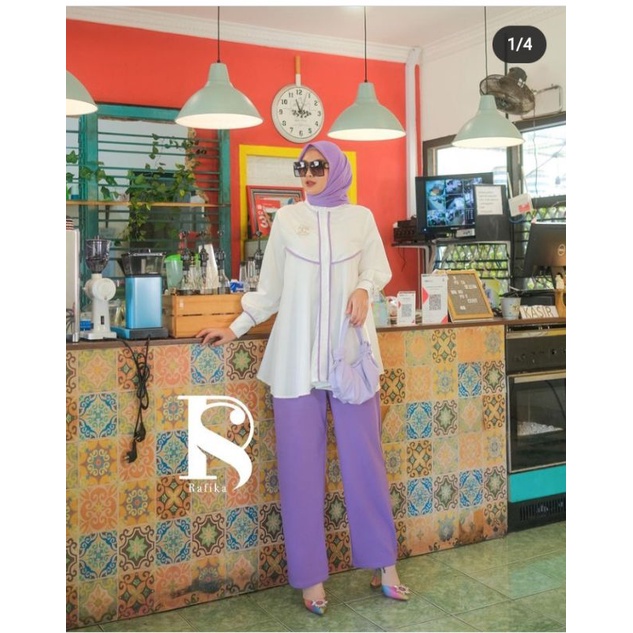 ASAHY SET PURPLE ORIGINAL BY Rafika_Storeid