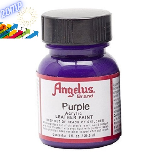 

Angelus Purple Leather Paint Cat Bahan Kulit Sepatu Tas Jaket Dll USA