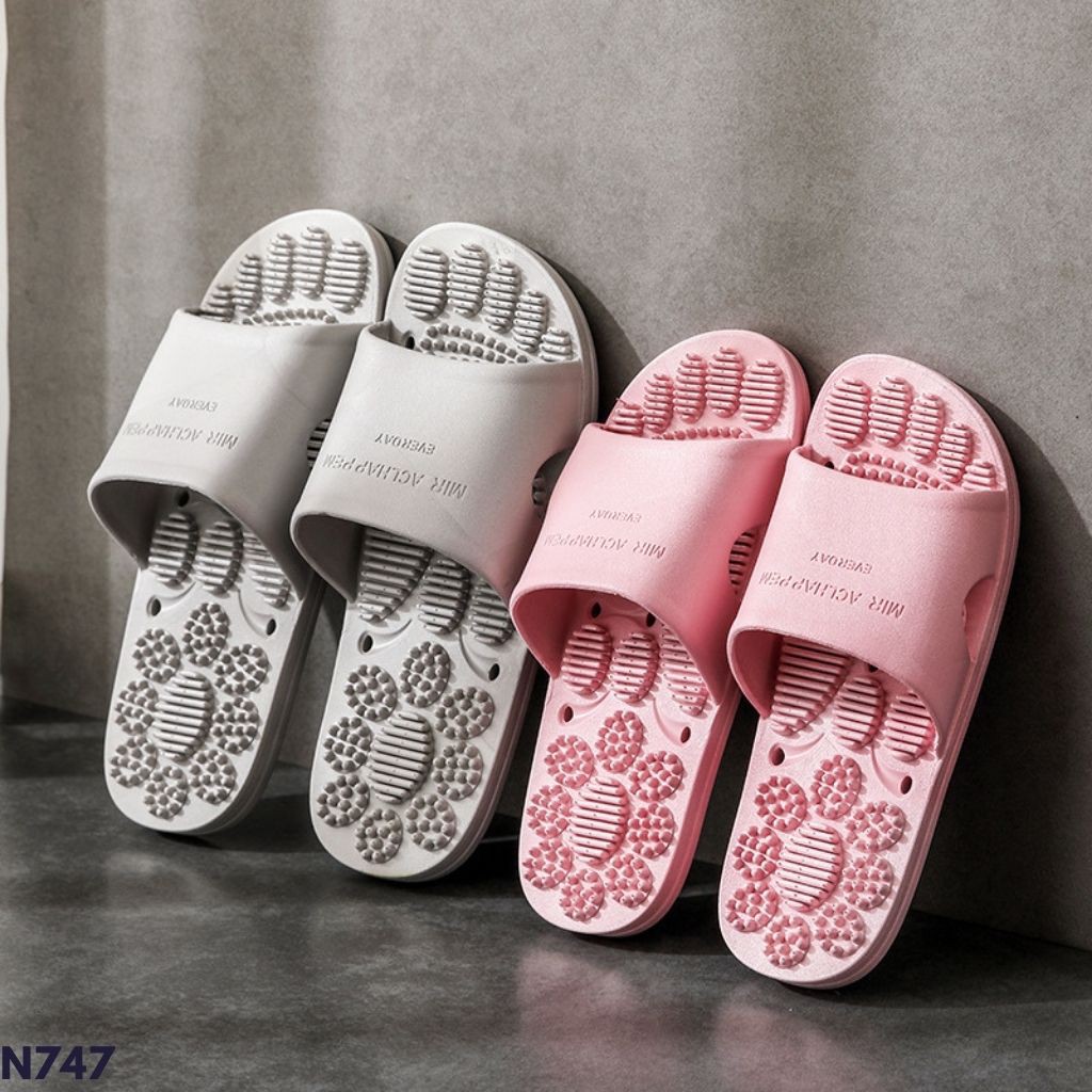 SANDAL MASSAGE TERAPI PRIA WANITA IMPORT BATAM NYAMAN ANTI SLIP N747