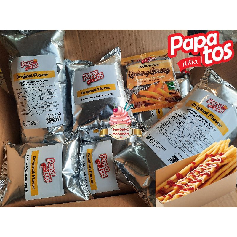 

Papatos long potato powder 1kg