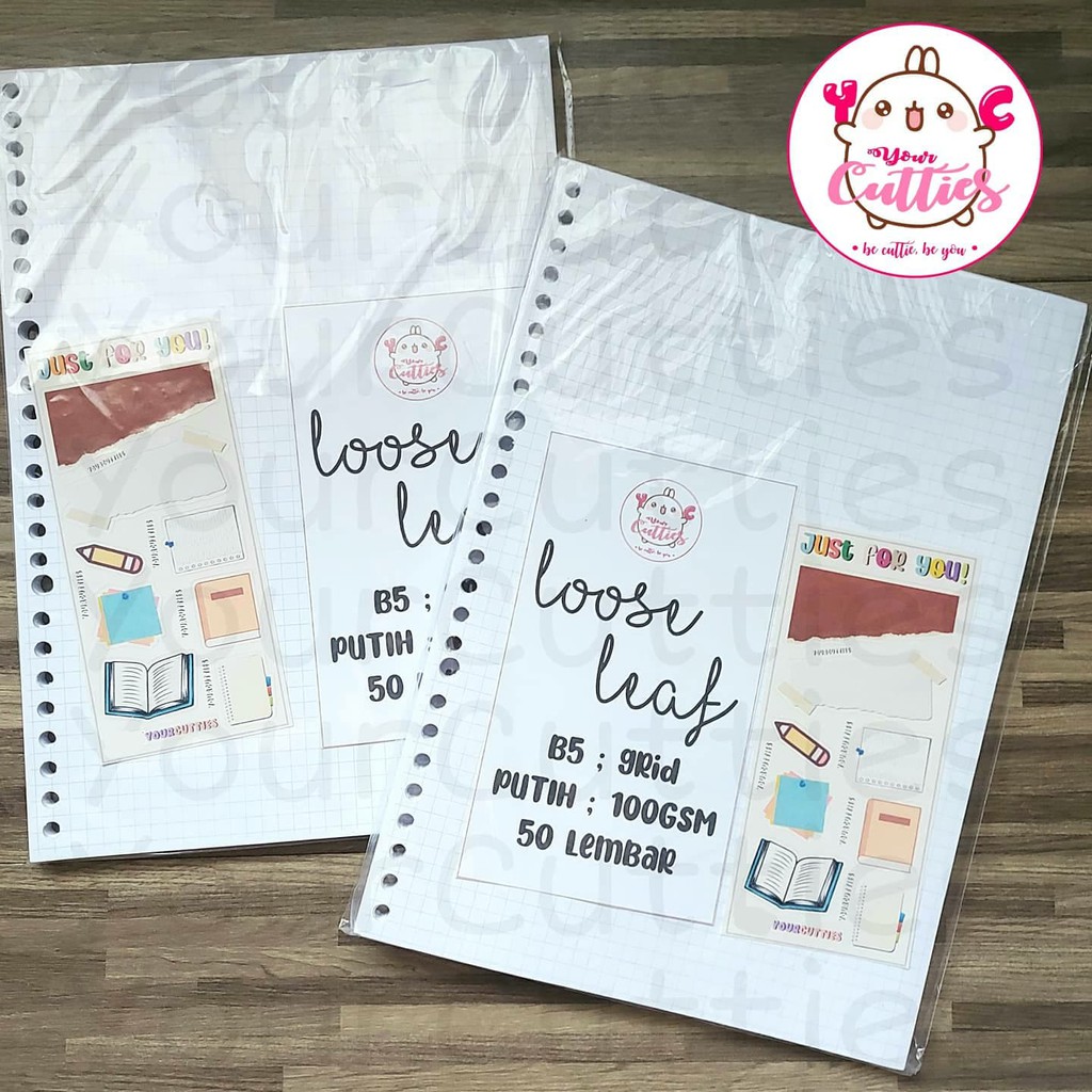 

KERTAS BINDER LOOSE LEAF B5 HALUS KUALITAS DEWA