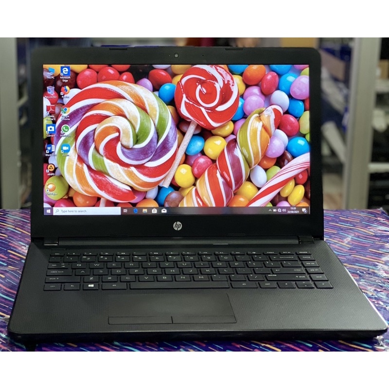 Laptop HP 14-bw015AU AMD A9-9420 SSD Layar 14inch Second