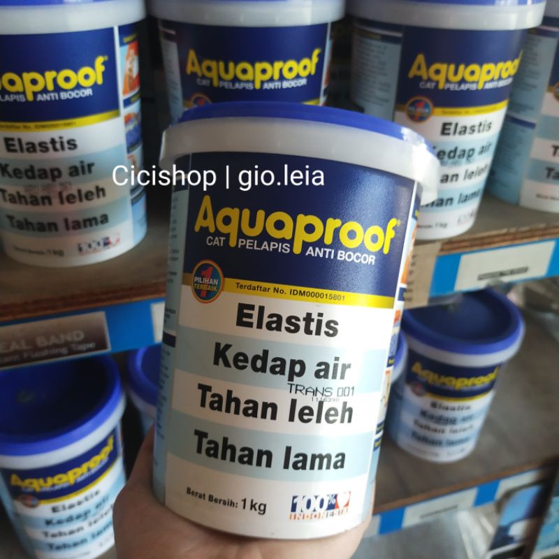 Aquaproof transparant bening transparent | cat tembok cat bocor cat acian