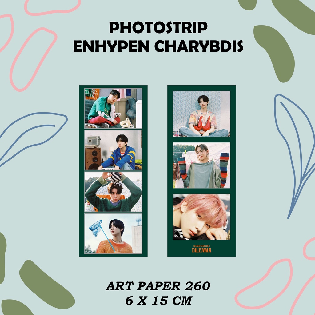 PHOTO STRIP ENHYPEN DILLEMA ALBUM 