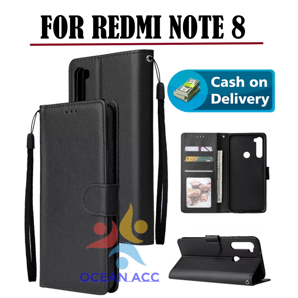 DOMPET HP XIAOMI REDMI NOTE 8 (2019) NEW LEATHER FLIP CASE XIAOMI REDMI NOTE 8 (2019) NEW