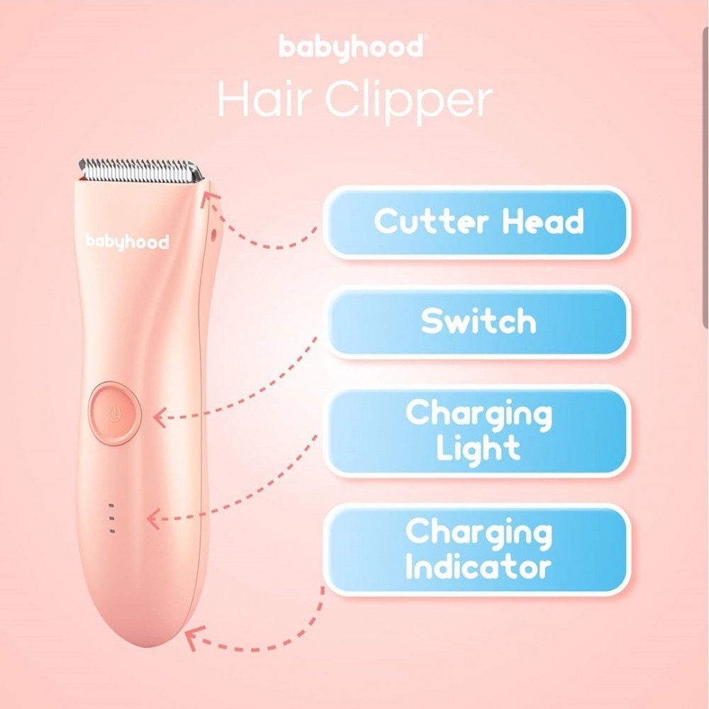 Makassar ! Babyhood Hair Trimmer - Alat Cukur Bayi BB2011