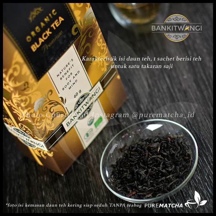 

Bangkit Wangi Premium Black Tea Organic Teh Hitam Organik Box 60Gr