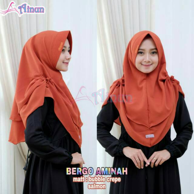 Jilbab bergo Aminah by ainun hijab