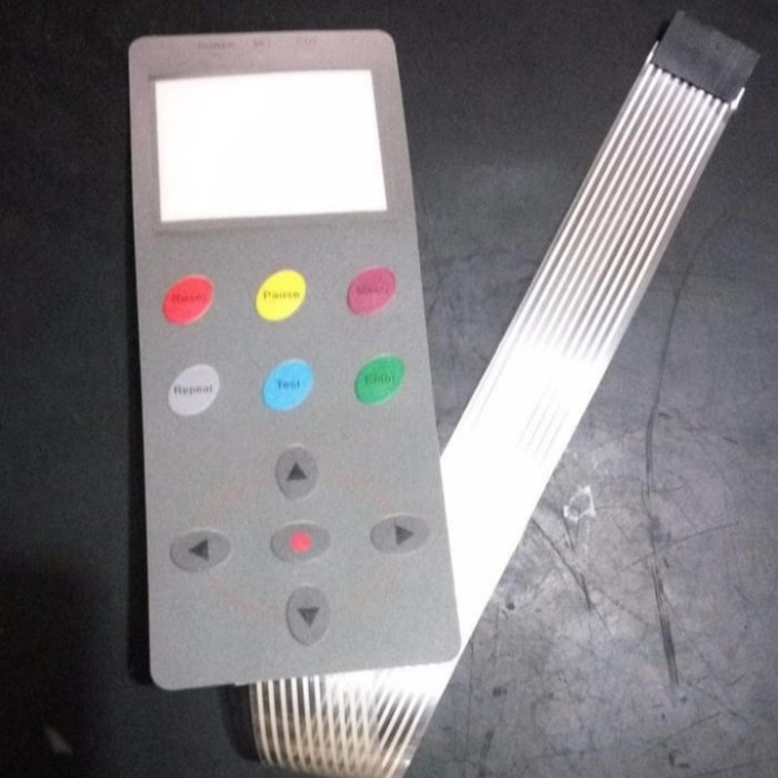 Tombol panel mesin teneth TH