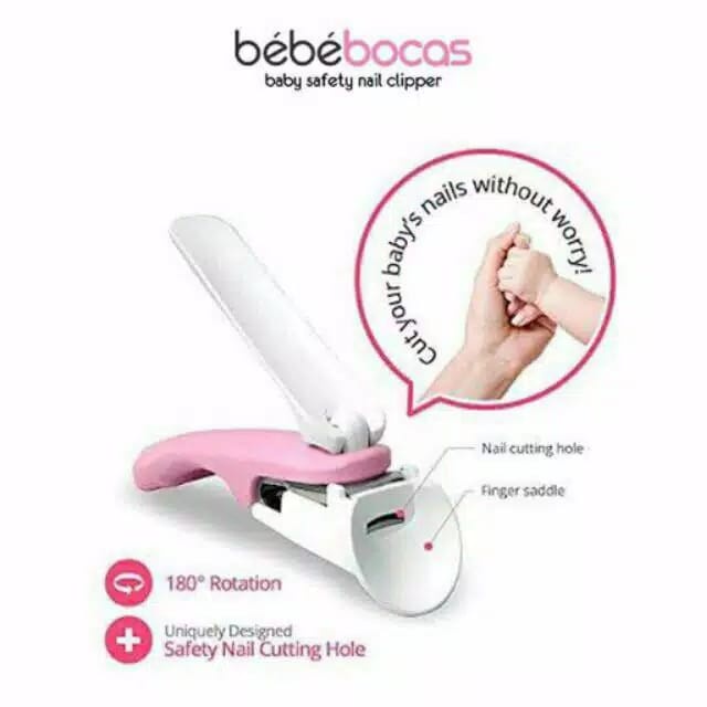 Bebebocas Baby Safety Nail Clipper &amp; BB Nail Polisher