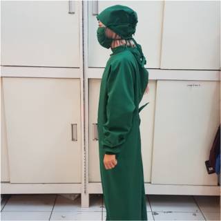  Baju  medis APD  Gown APD  Long Gown Gaun Gamis  Japan Drill 