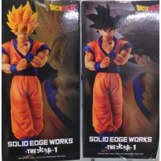 Figure Dragon Ball Z Solid Edge Works Volume 1 Super Saiyan Son Goku Banpresto