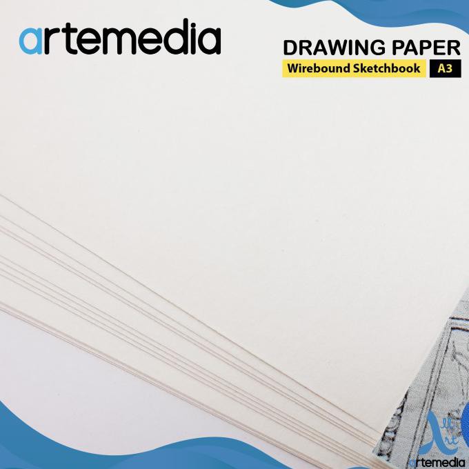 

Mudah Buku Sketsa Artemedia Drawing Paper Book A3 Wire Bound Sketchbook Terbatas