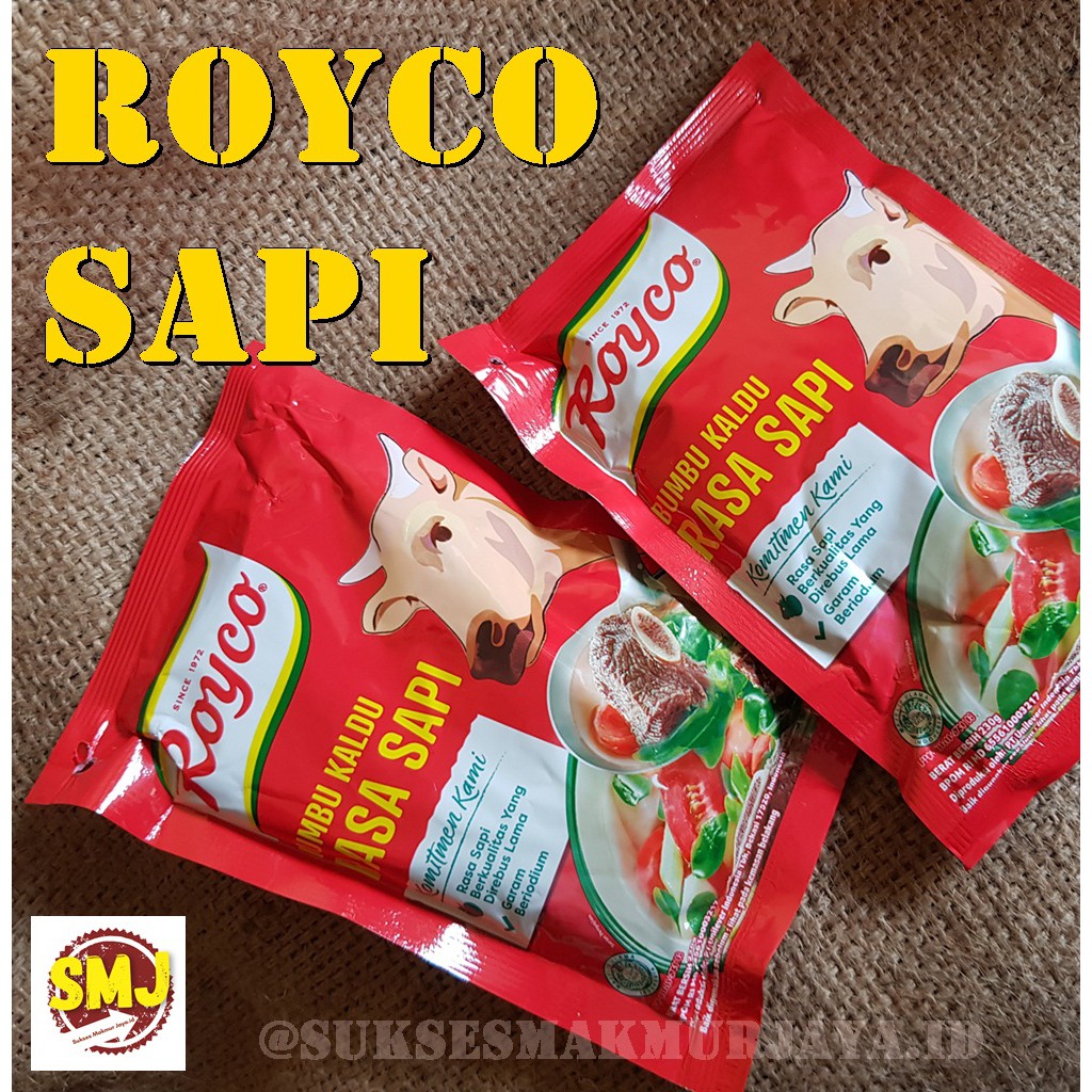 

ROYCO SAPI / KALDU BUBUK RASA SAPI / AYAM ROYCO BEST SELLER PENYEDAP RASA