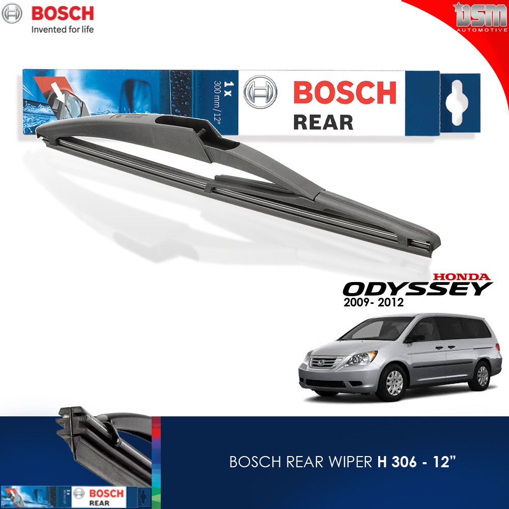 Bosch Rear Wiper / Wiper Belakang Honda Odyssey - 12 Inch / Bosch Original / DSM