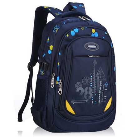 GS8 Tas Ransel Sekolah Anak Biru CHUNLONG