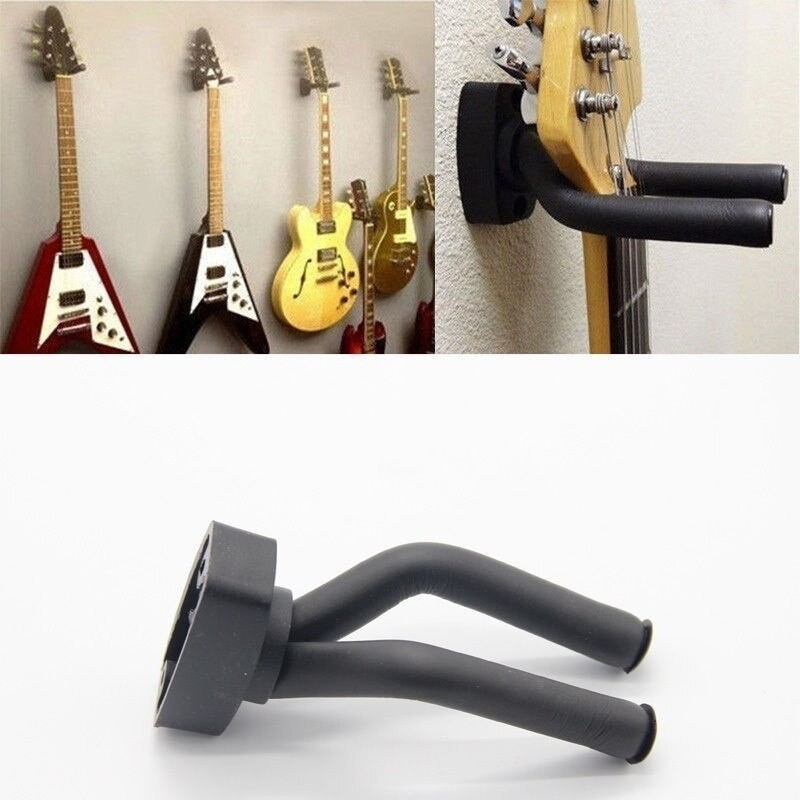 Bracket Hook Hanger Gantungan Dinding Gitar Mount Bracket Bracket Gitar Dinding Holder Gantung Dinding Untuk Gitar Bass Ukulele - Gantungan Gitar Universal