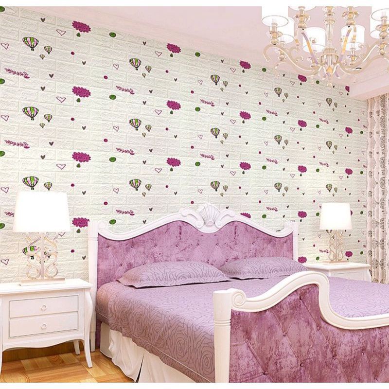 WALPAPER BATA 3D MOTIF ANAK / WALPAPER 3D KIDS 70 X 77 CM