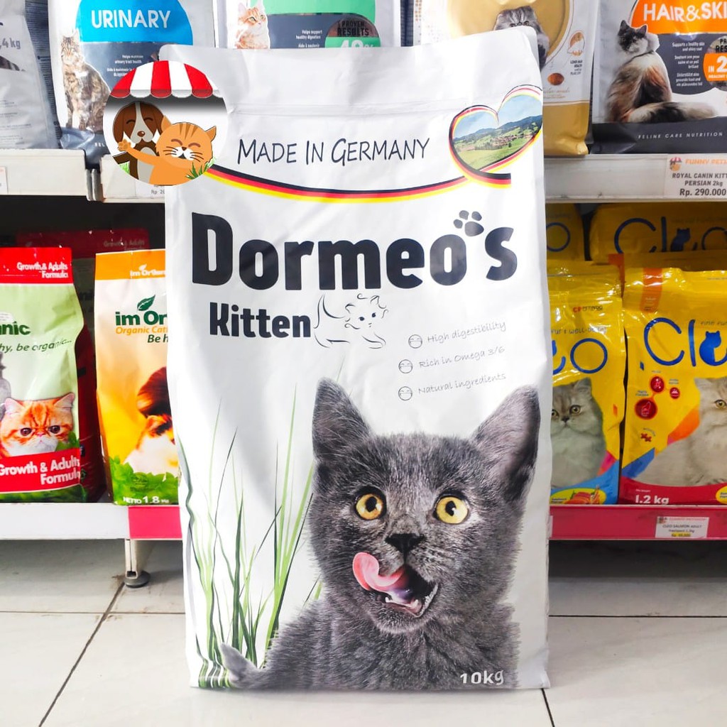 Makanan Kucing DORMEOS KITTEN Repack 400gr - Cat Food Super Premium