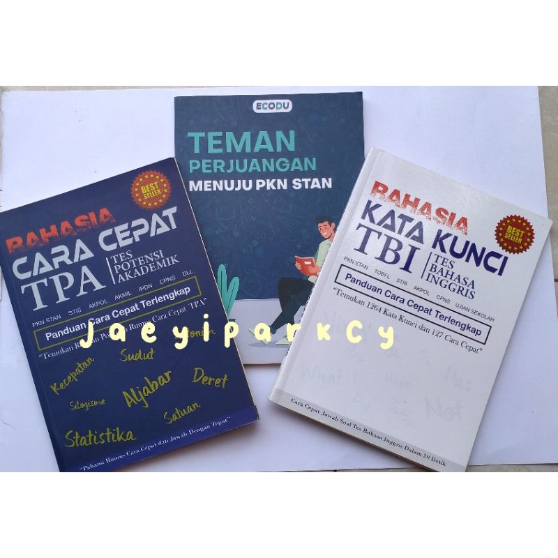 PRELOVED BUKU ECODU TPA TBI PKN STAN