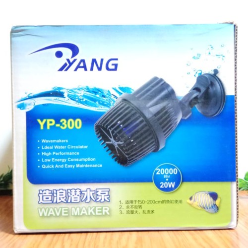 YANG YP 300 YP300 WAVE MAKER  20000LH 20W MESIN GELOMBANG OMBAK AQUASCAPE AQUARIUM