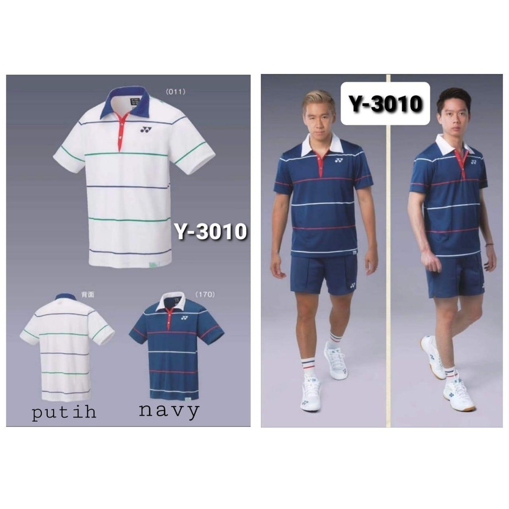 Kaos 75th Yonex Y-3010 Impor TERBARU