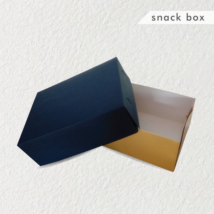 Snack Box 18x14x7cm / Box / Kotak Makanan / Box Snack / Kotak Snack / Box Karton