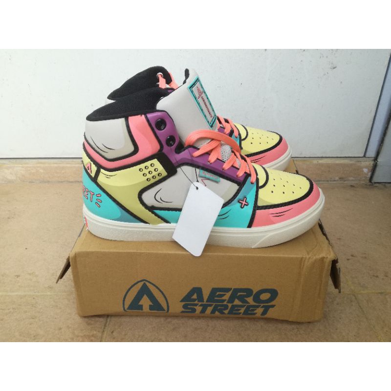 Aerostreet 2D REBORN PINK/YELLOW KUNING 38