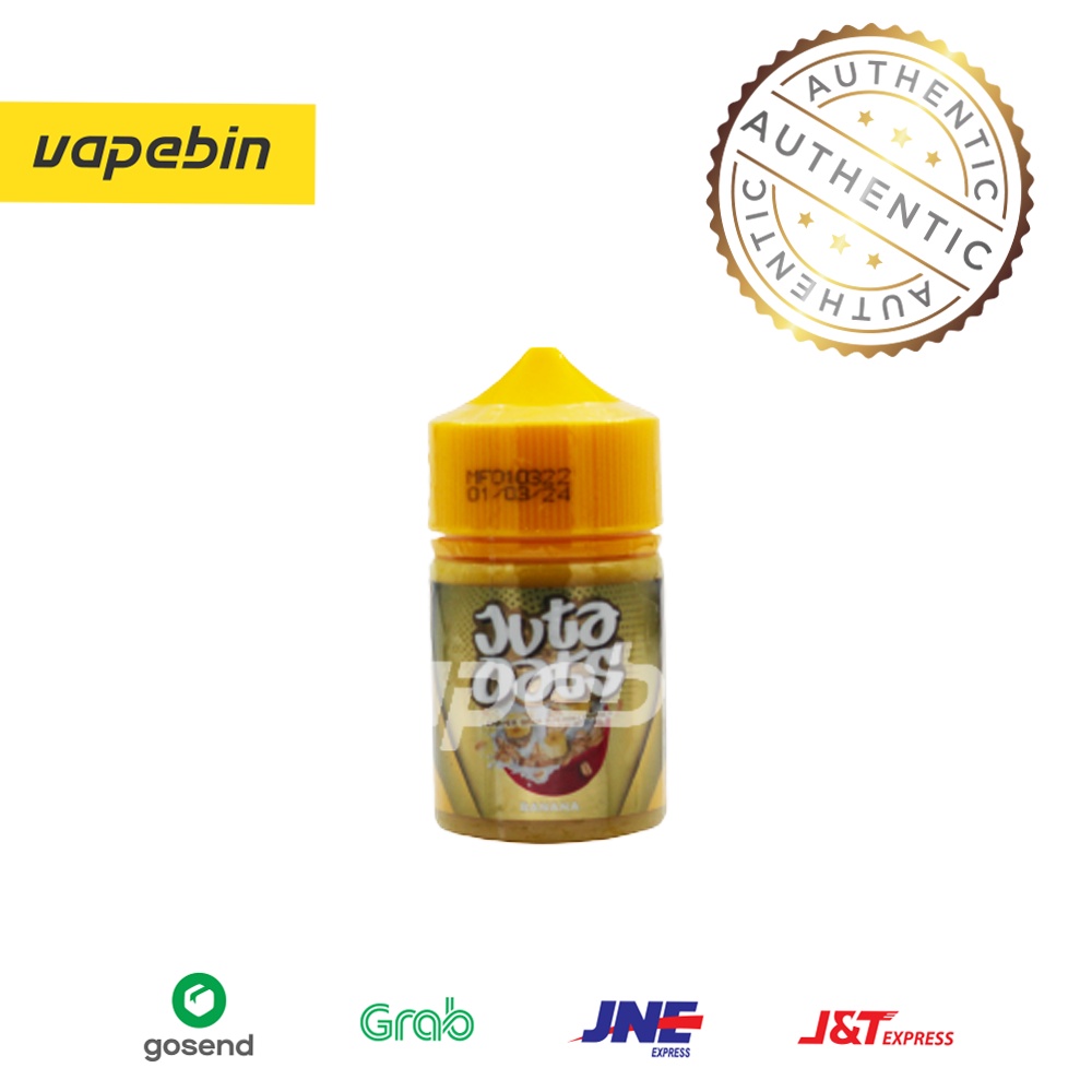 LIQUID JUTA OATS - LIQUID JUTA OATS BANANA - JUTA OAT BANANA - 60ML