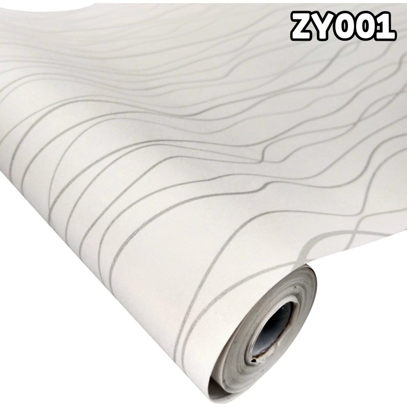 Wallpaper Dinding 3D - Stiker Dinding Kamar Wallstiker Aesthetic ZY Ukuran 45Cm X 10M-2