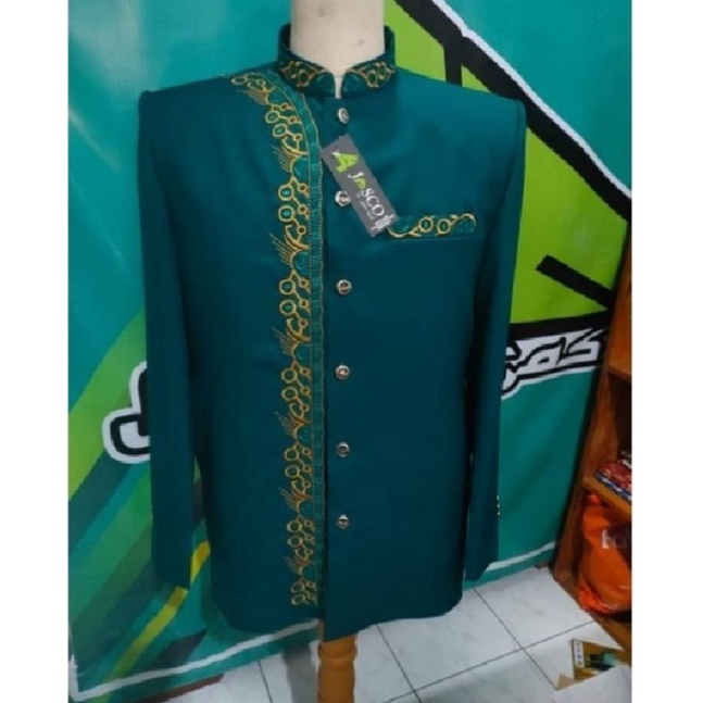 Jas koko Jasko J22 by Jasco Tasik Jasko pria Dewasa Berkualitas premium Jasko bordir. jasko Mandarin