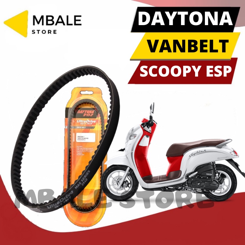 Vanbelt Vbelt Roller Daytona Honda Scoopy Donat 2017-2019 Original Ultradrive 4004/4458