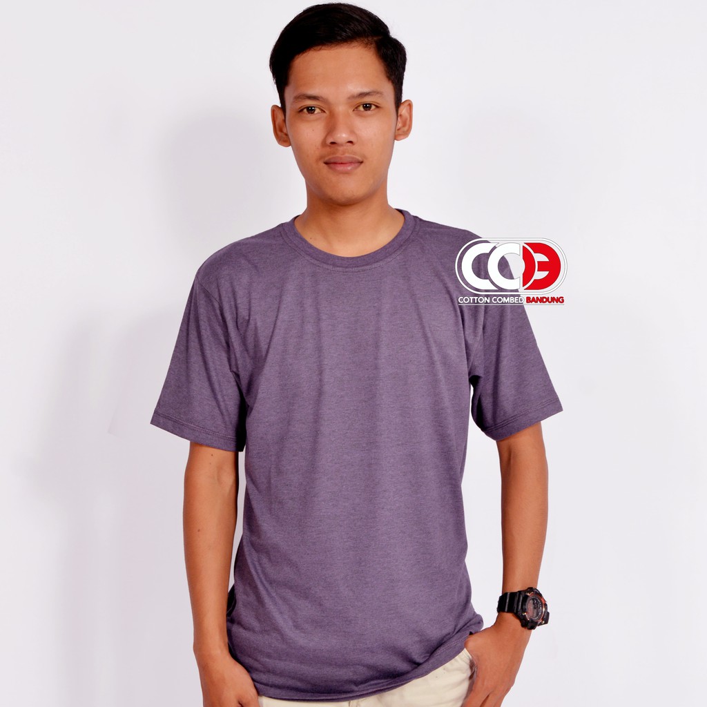  kaos  polos  purple misty Shopee  Indonesia