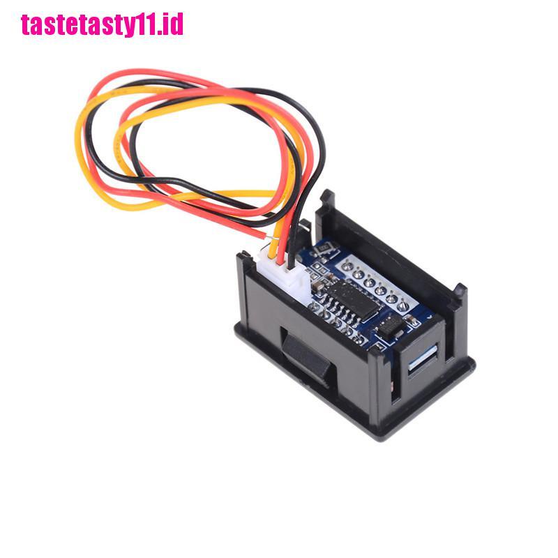 Panel Voltmeter Digital LED Mini DC 0-100V