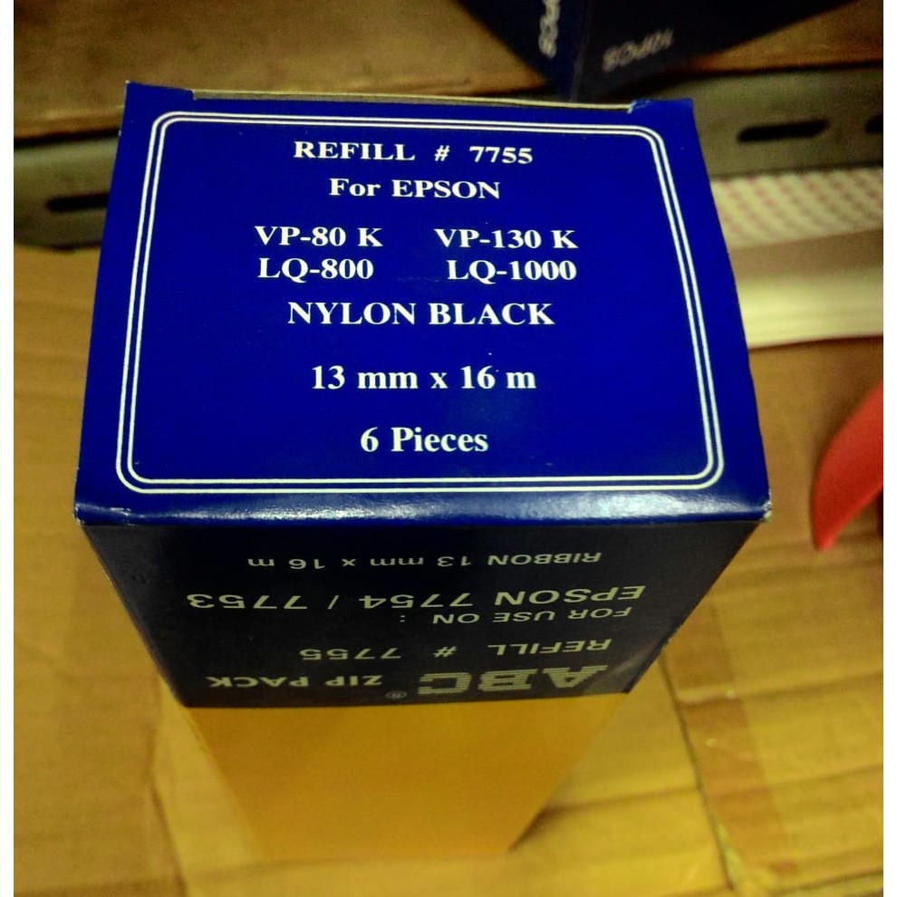 ABC Refill Ribbon Pack For Epson 7755 / 7754 / 7753