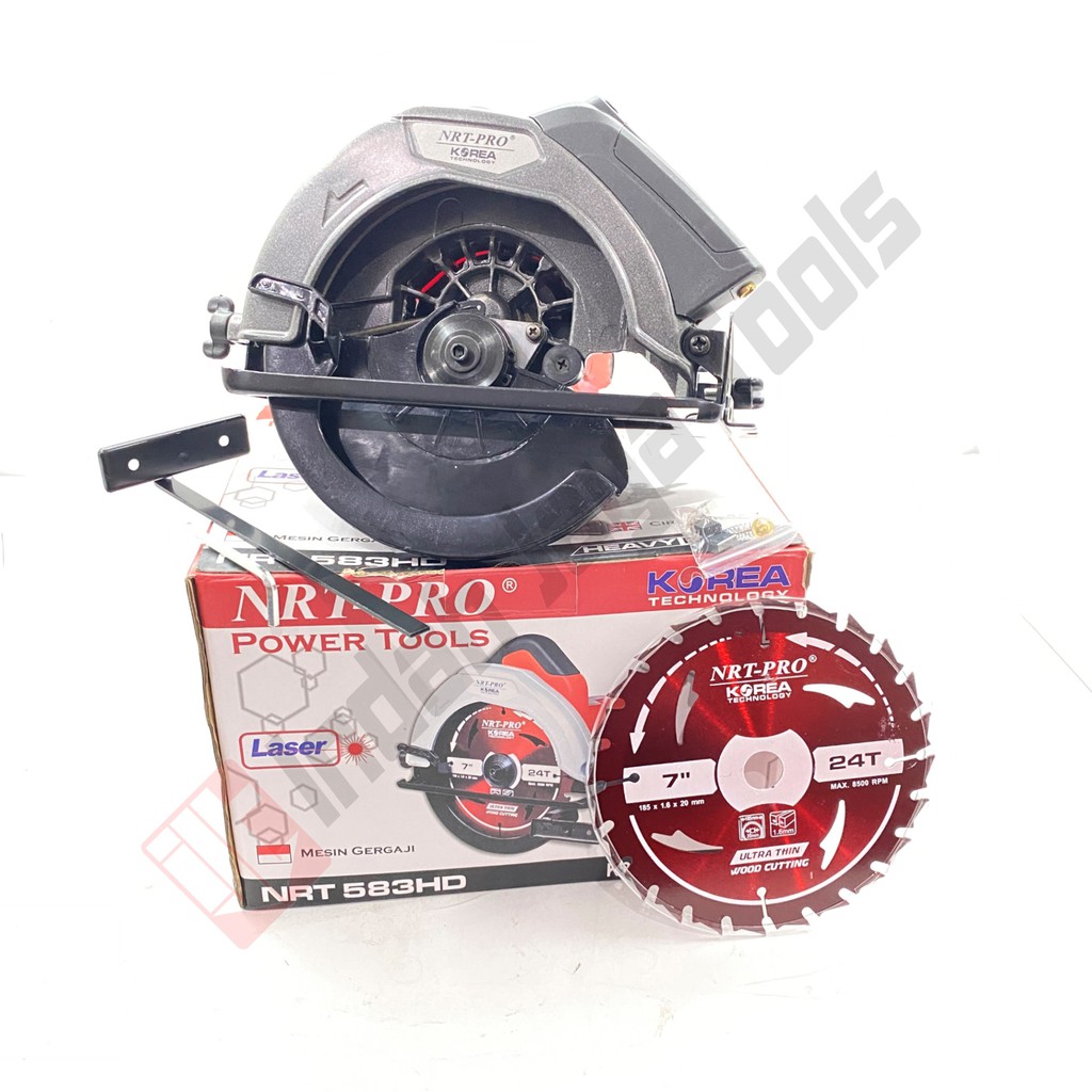 NRT-PRO 583 HD Mesin Circular Saw 7 Inch - Gergaji Potong Kayu modern