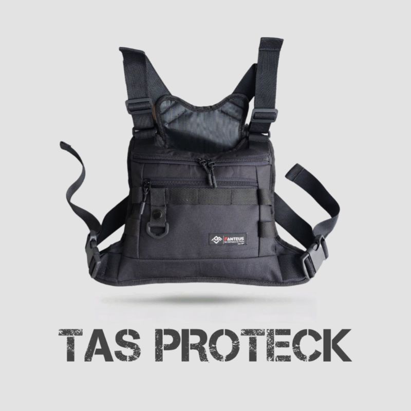 Chest bag Tas Dada Fanteus Pelindung Dada Premium Rig Bag