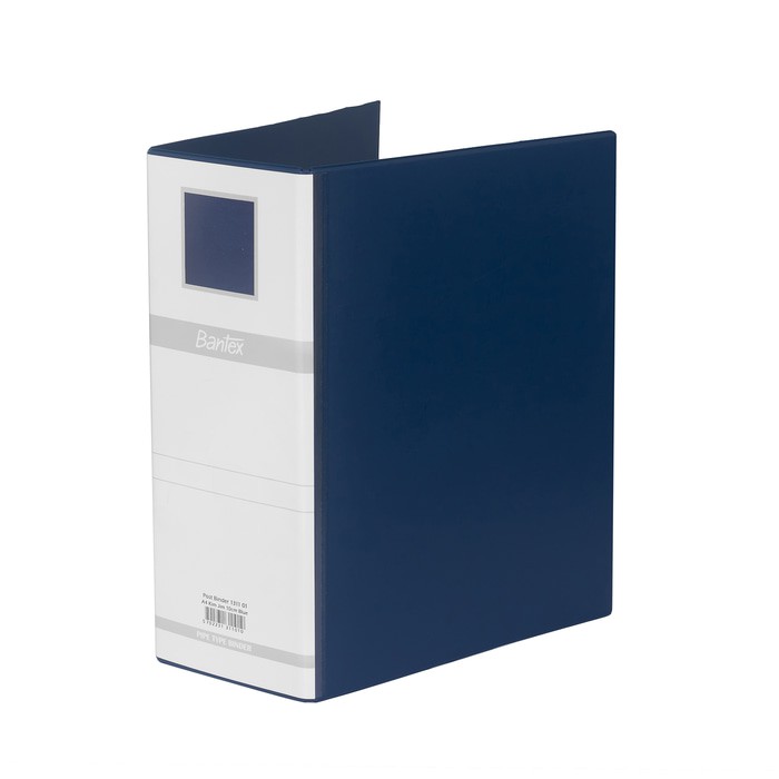 

Bantex Post Pipe Binder 2 Ring 10cm A4 Blue ref. 1311 01