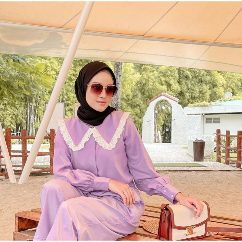 Kenami Blouse Renda Moscrepe Ayala Blouse Renda