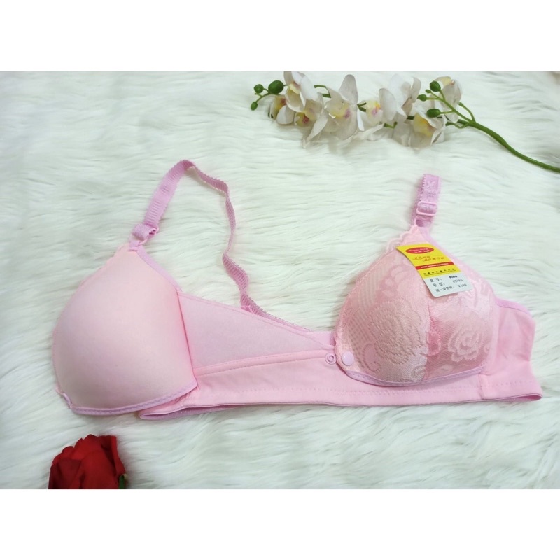 WEN LI  -  Bra BH MENYUSUI Tanpa Busa  Tanpa Kawat /  Bra Maternity / Nursing Bra / WNL 075-YTG 463