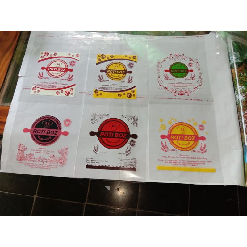 

sablon plastik opp seal 30mic ukuran15x18 2warna