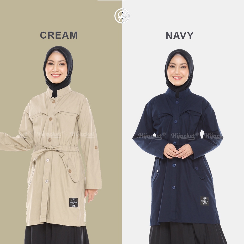 ⭐️GRATIS MASKER HIJAB⭐️ HIJACKET VALERIA SERIES - HIJACKET OFFICIAL HIJACKET STORE JAKET MUSLIMAH JAKET HIJABERS-3