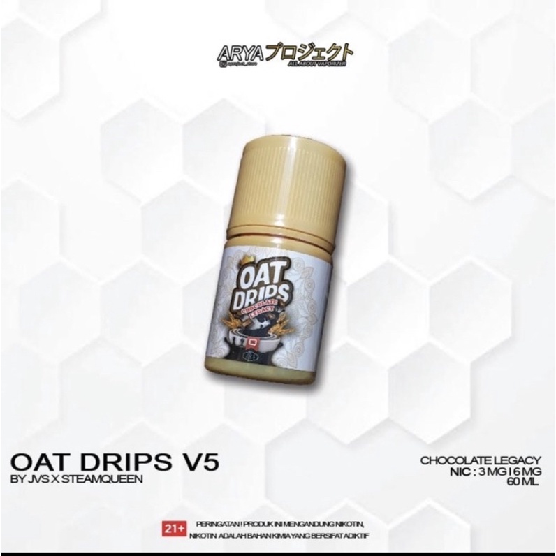 LIQUID OAT DRIPS OATDRIPS OD V5 CHOCOLATE LEGACY 60ML BY STEAMQUEEN