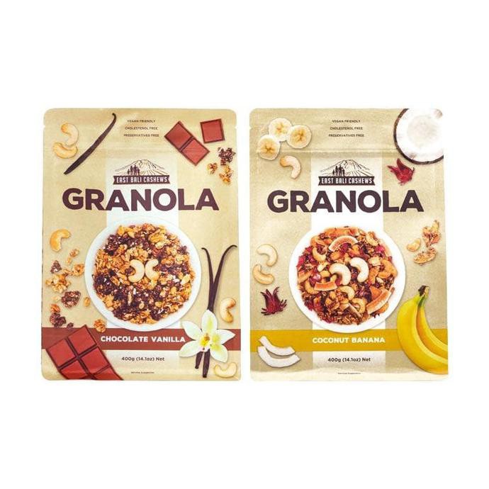 

East Bali Cashew Granola 400 g vegan - Choco vanila
