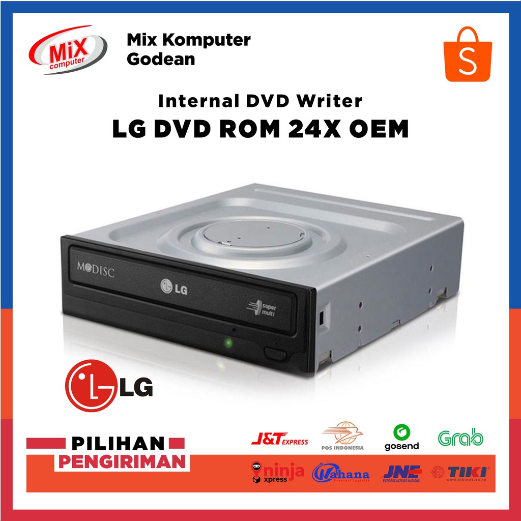 LG Internal DVD Writer - LG DVD RW - DVD ROM 24x OEM