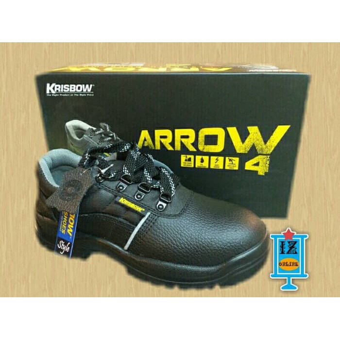  Sepatu  Safety  Krisbow  Arrow 4 Inch Fmnpbc Shopee  Indonesia