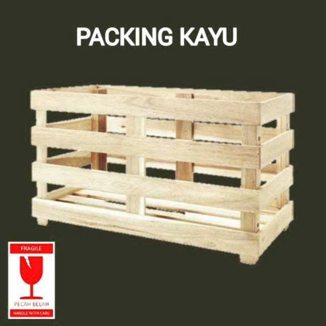 PACKING KAYU TV LED 32 INCH