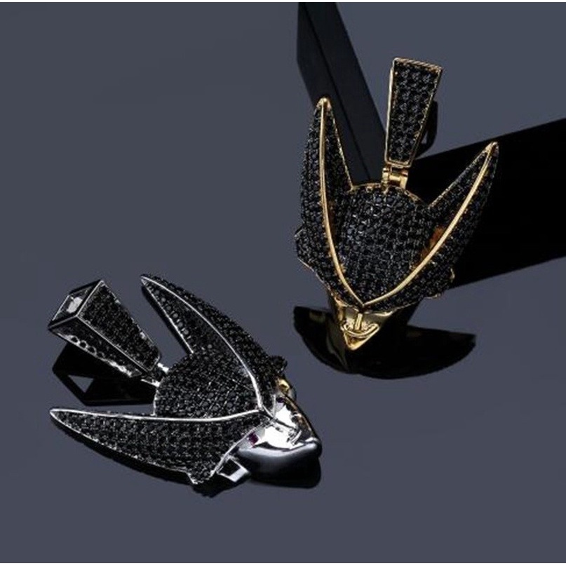 Kalung Liontin Karakter Kartun Gaya Hip Hop Rock Untuk Pria