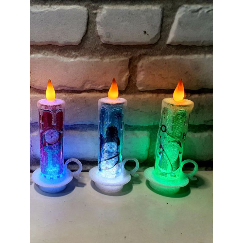 Lilin Elektrik Natal LED Soevenir LILIN DOA Natal Kado Soevenir Electric Candle