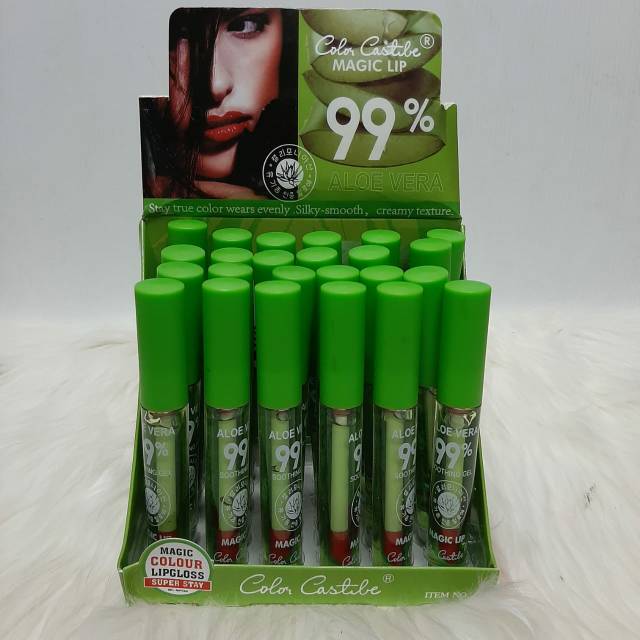 LIPGLOSS ALOEVERA COLOR CASTILE ECER